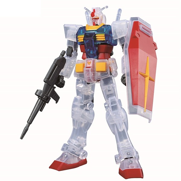 RX-78-2 Gundam (Solid Clear), Kidou Senshi Gundam, Bandai Spirits, Model Kit, 1/144